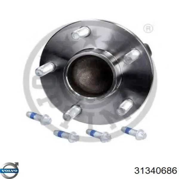 31340686 Volvo Маточина задня