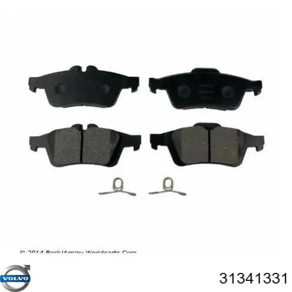 Купити 31341331 Volvo Задні колодки