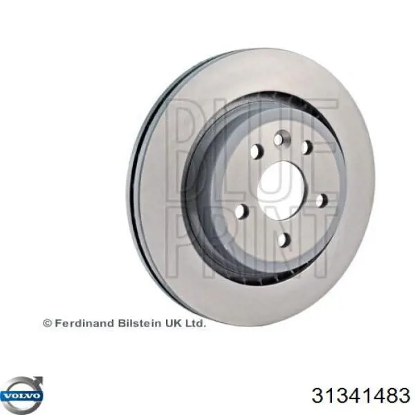 Купити 31341483 Volvo Диск заднього гальма