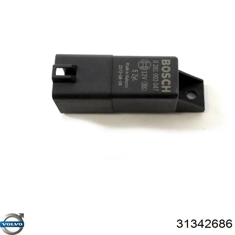 Реле управління Bosch 0281003047 ціна, від 76.72 USD