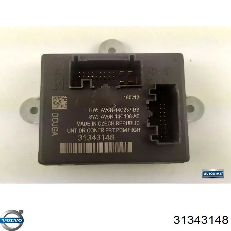 Блок комфорту передніх дверей Volvo 31343148 ціна, від 22.83 USD