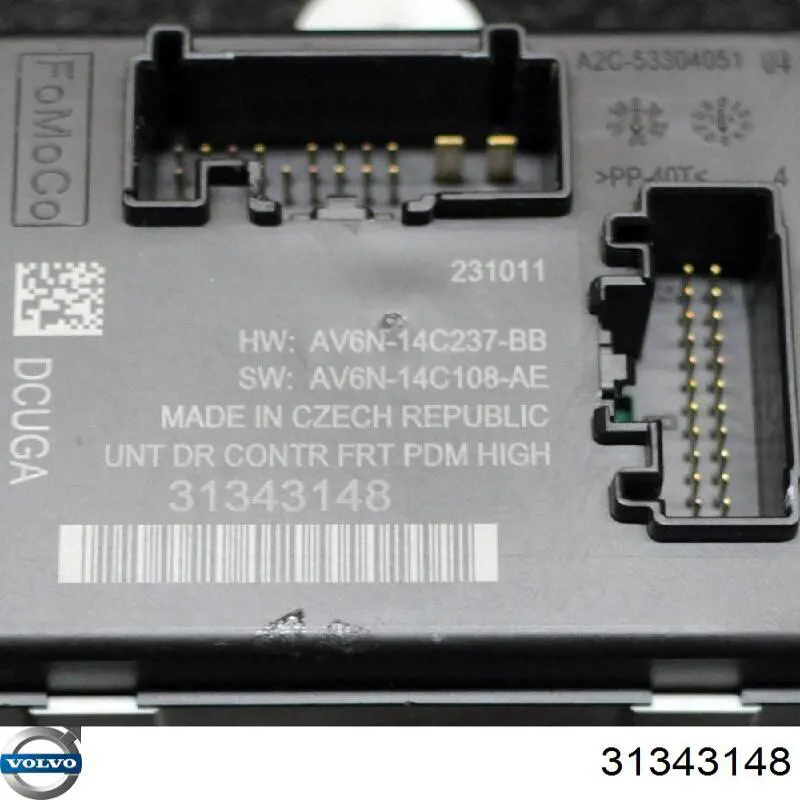 Купити 31343148 Volvo Блок комфорту передніх дверей