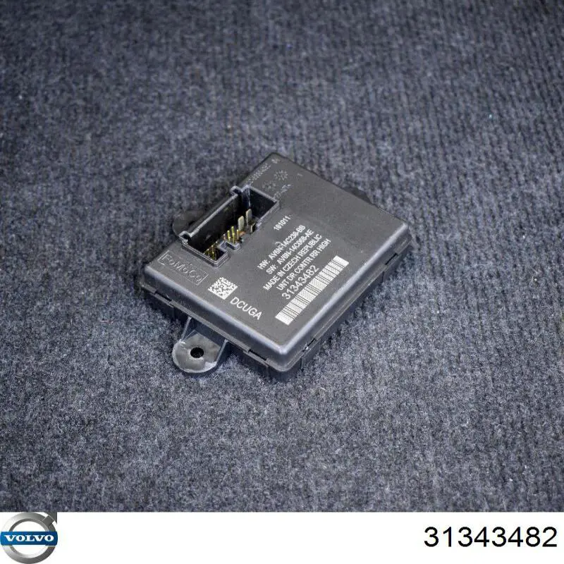 31343482 Volvo Блок комфорту задніх дверей