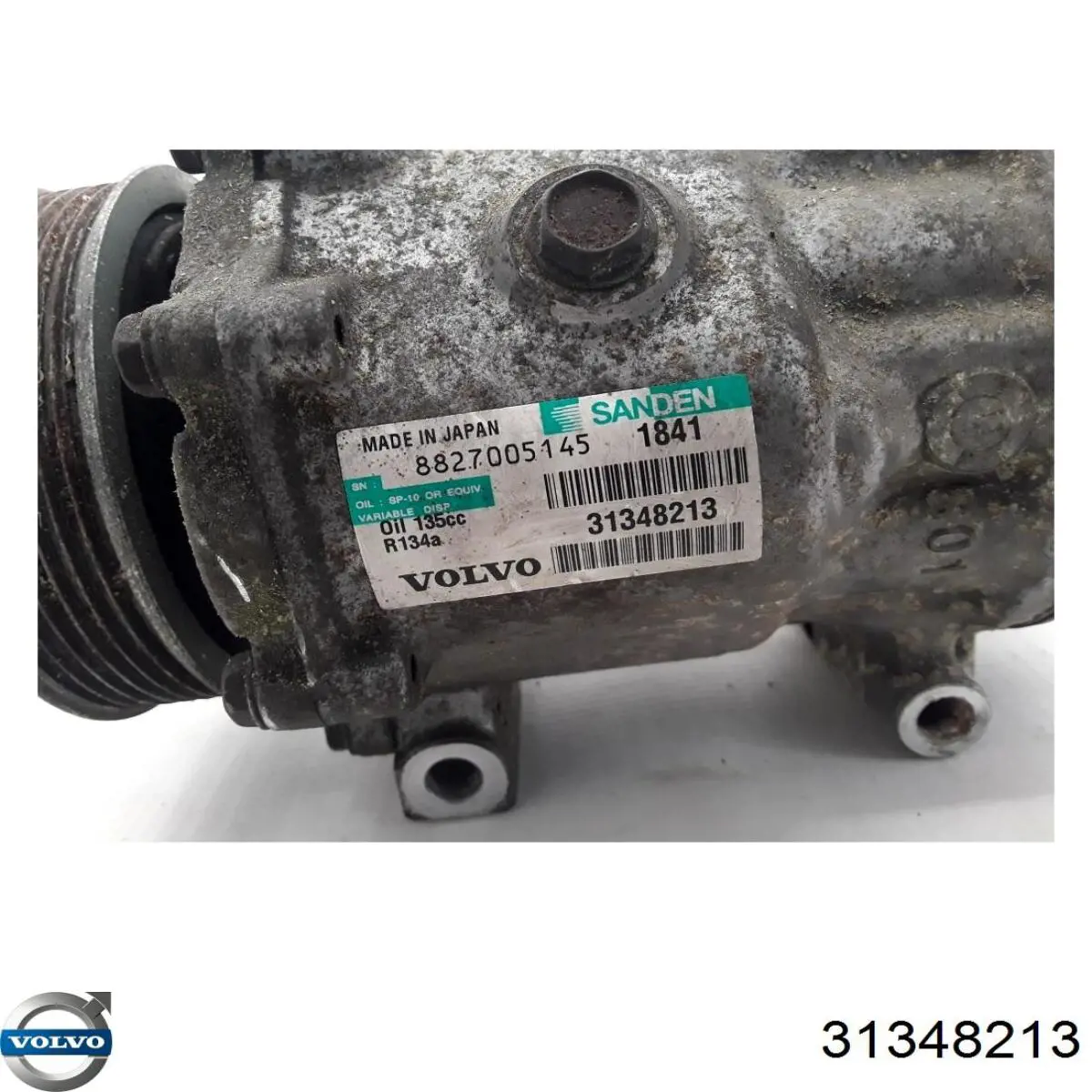 Купити 31348213 Volvo Компресор кліматичної установки