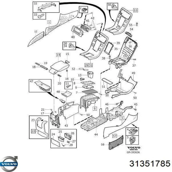  Volvo 31351785 ціна, від 82.34 USD