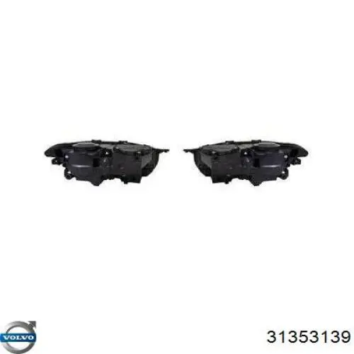 Купити 31353139 Volvo Основна фара в зборі ліва