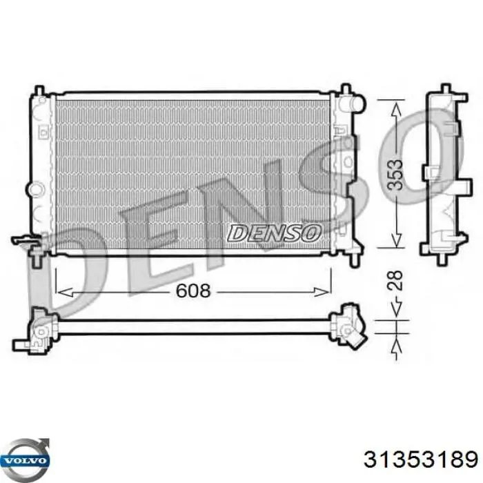  Volvo 31353189 ціна, від 330.99 USD
