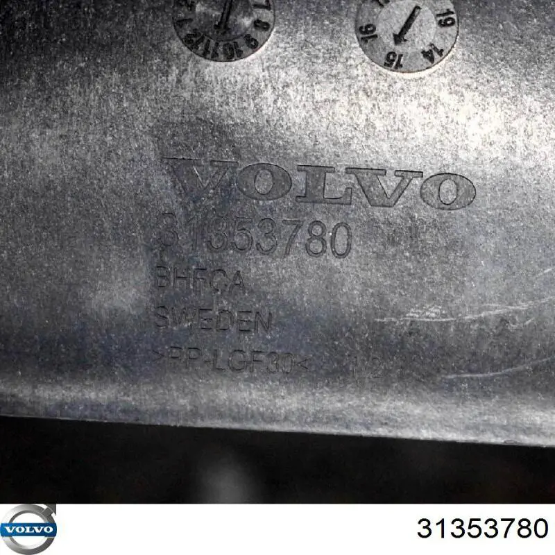 31353780 Volvo Кріплення / підставка акумулятора