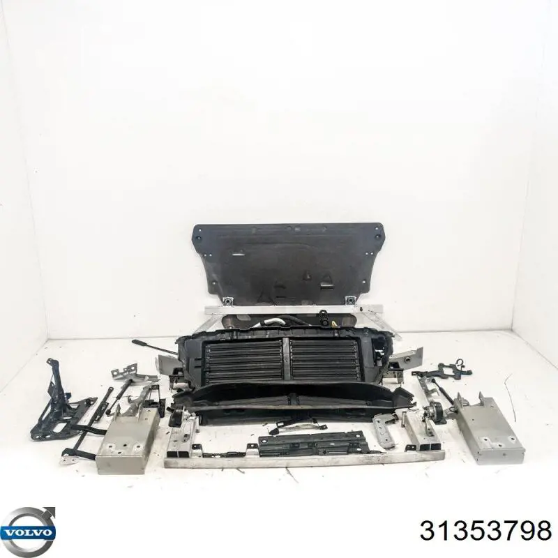 31353798 Volvo повітропровід радіатора