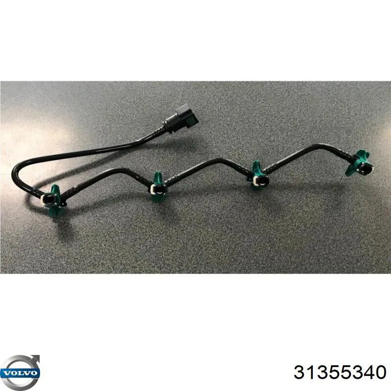 Трубка паливна, зворотня від форсунок Volvo 31355340 ціна, від 17.30 USD
