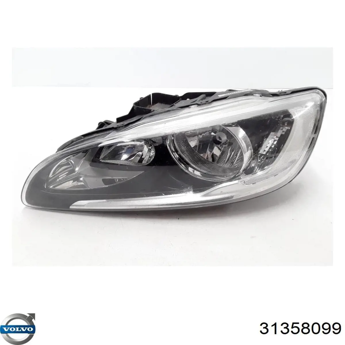 31420117 Volvo Фара дальнього світла в зборі