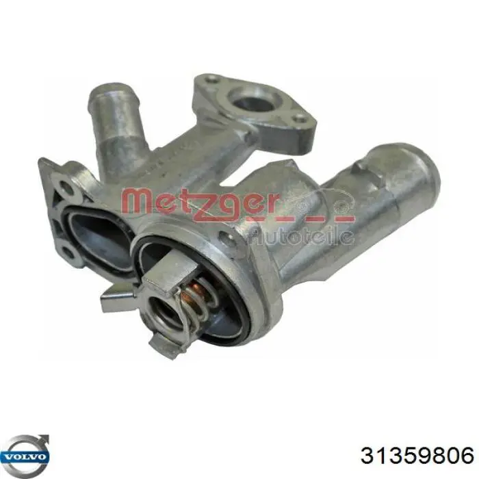 Корпус термостата 31359806 Volvo