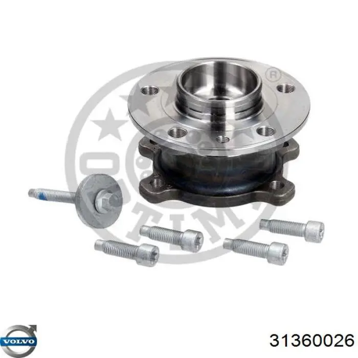 Купити 31360026 Volvo Підшипник ступиці колеса