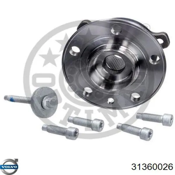 Маточини задніх коліс Volvo 31360026 ціна, від 81.72 USD