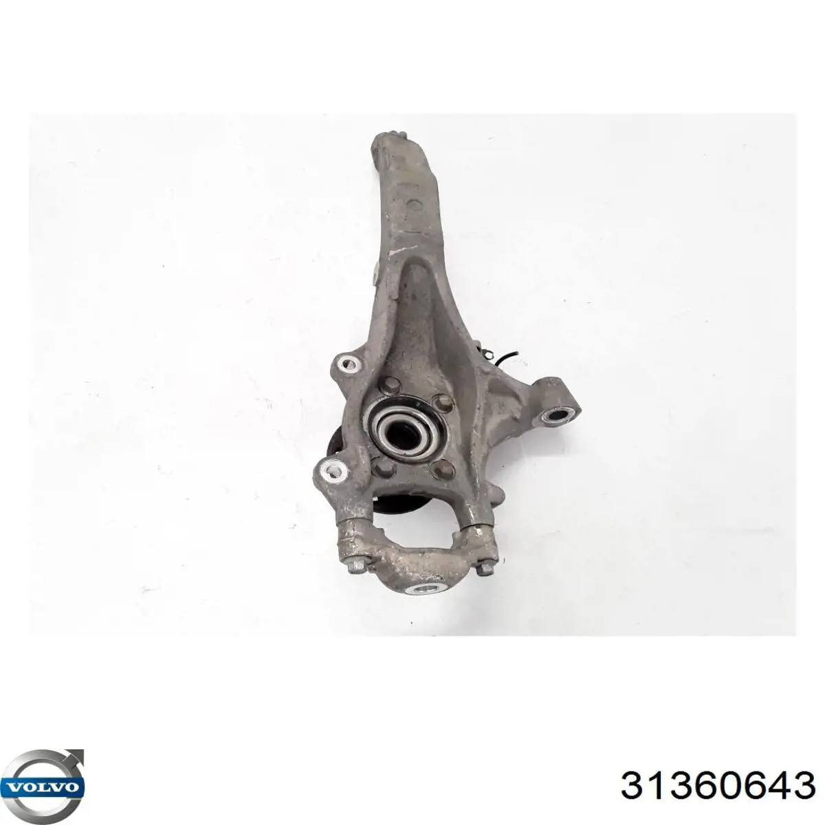 31360643 Volvo Цапфа - поворотний кулак передній, правий