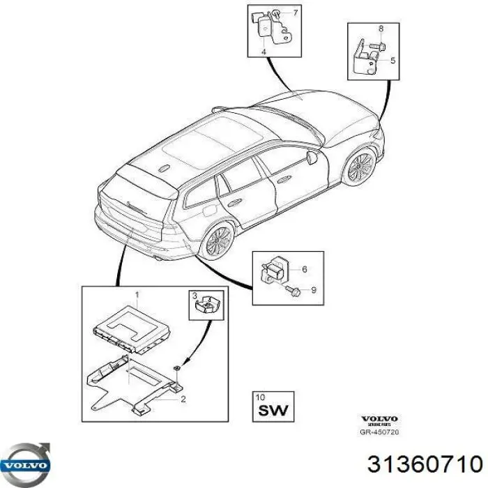  Volvo 31360710 ціна, від 88.68 USD