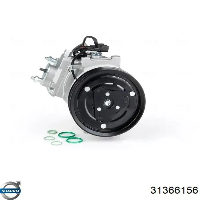 Компресор системи кондиціювання Volvo 31366156 ціна, від 317.47 USD