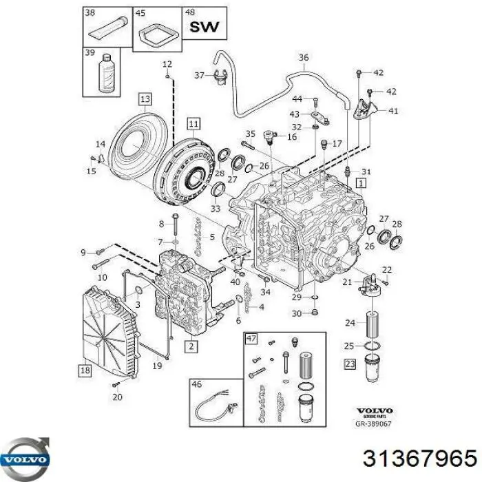 Купити 2481778 Ford Датчик швидкості обертання валу АКПП