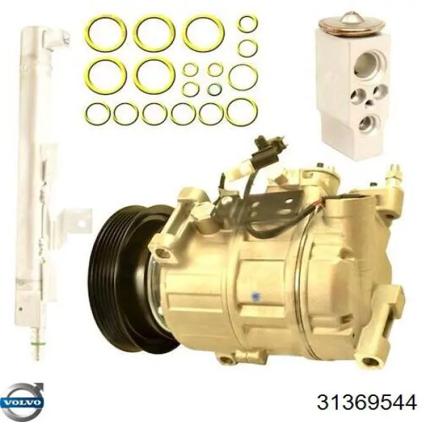 Ресивер-осушувач кондиціонера Volvo 31369544 ціна, від 39.27 USD