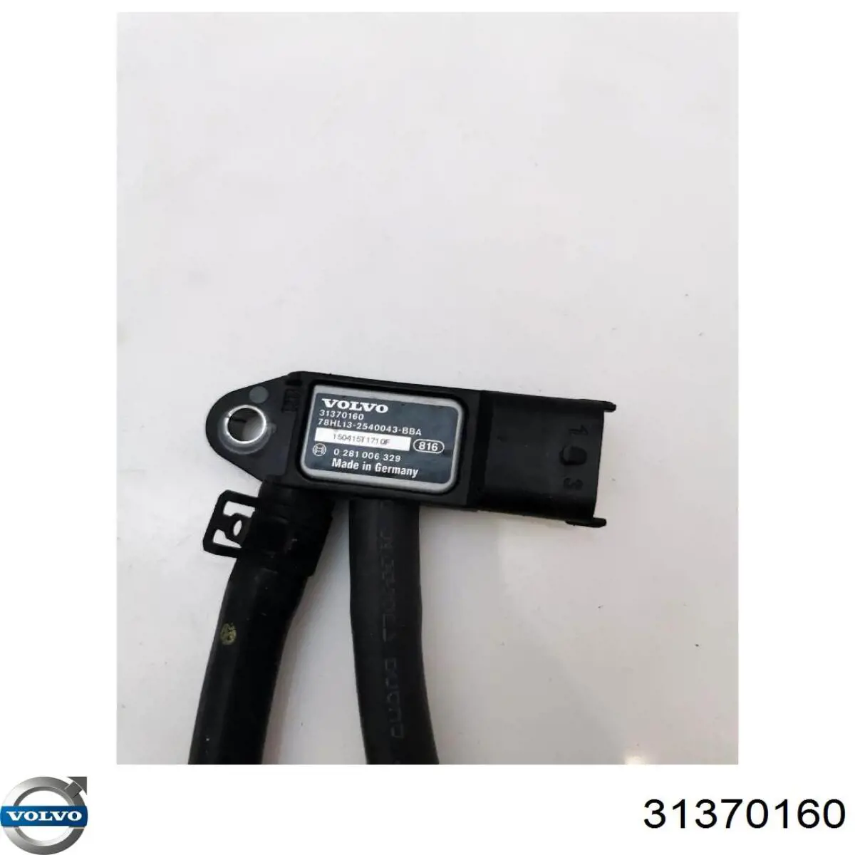 Датчик тиску вихлопних газів 31370160 Volvo