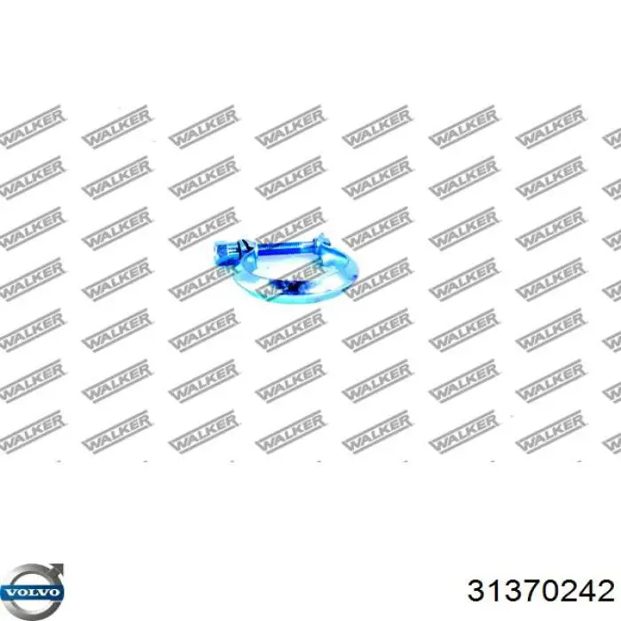 Купити 31370242 Volvo Хомут кріплення глушника передній