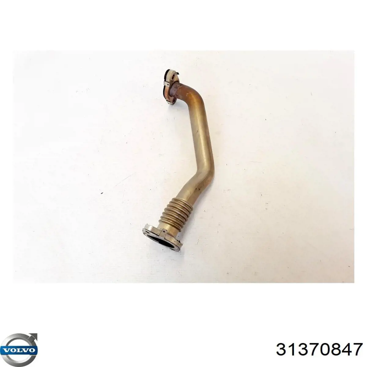 31370847 Volvo Патрубок системи рециркуляції ВГ