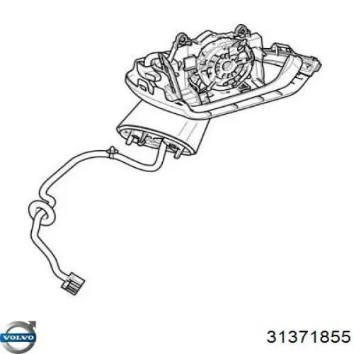 31371855 Volvo Праве дзеркало заднього виду