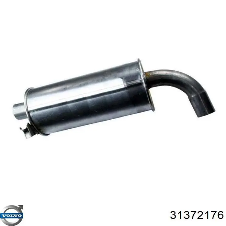 Вихлопна труба Volvo 31372176 ціна, від 52.76 USD