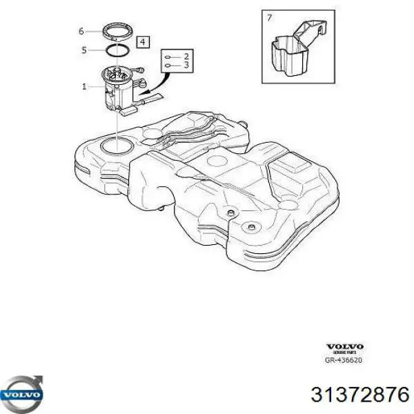  Volvo 31372876 ціна, від 220.34 USD