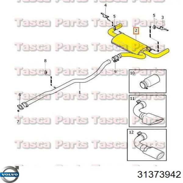 Купити 31316799 Volvo 