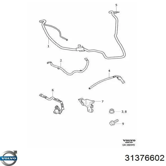  Volvo 31376602 ціна, від 62.37 USD