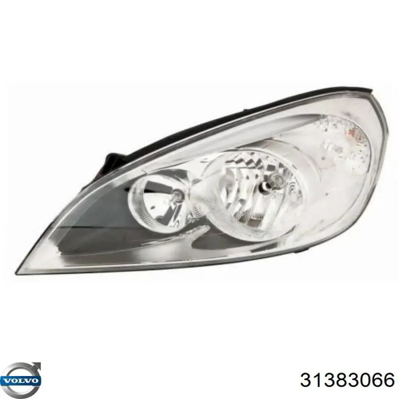 31383066 Volvo Фара дальнього світла в зборі