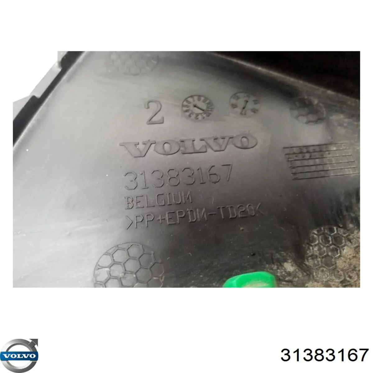 Захист бампера переднього 31323773 Volvo