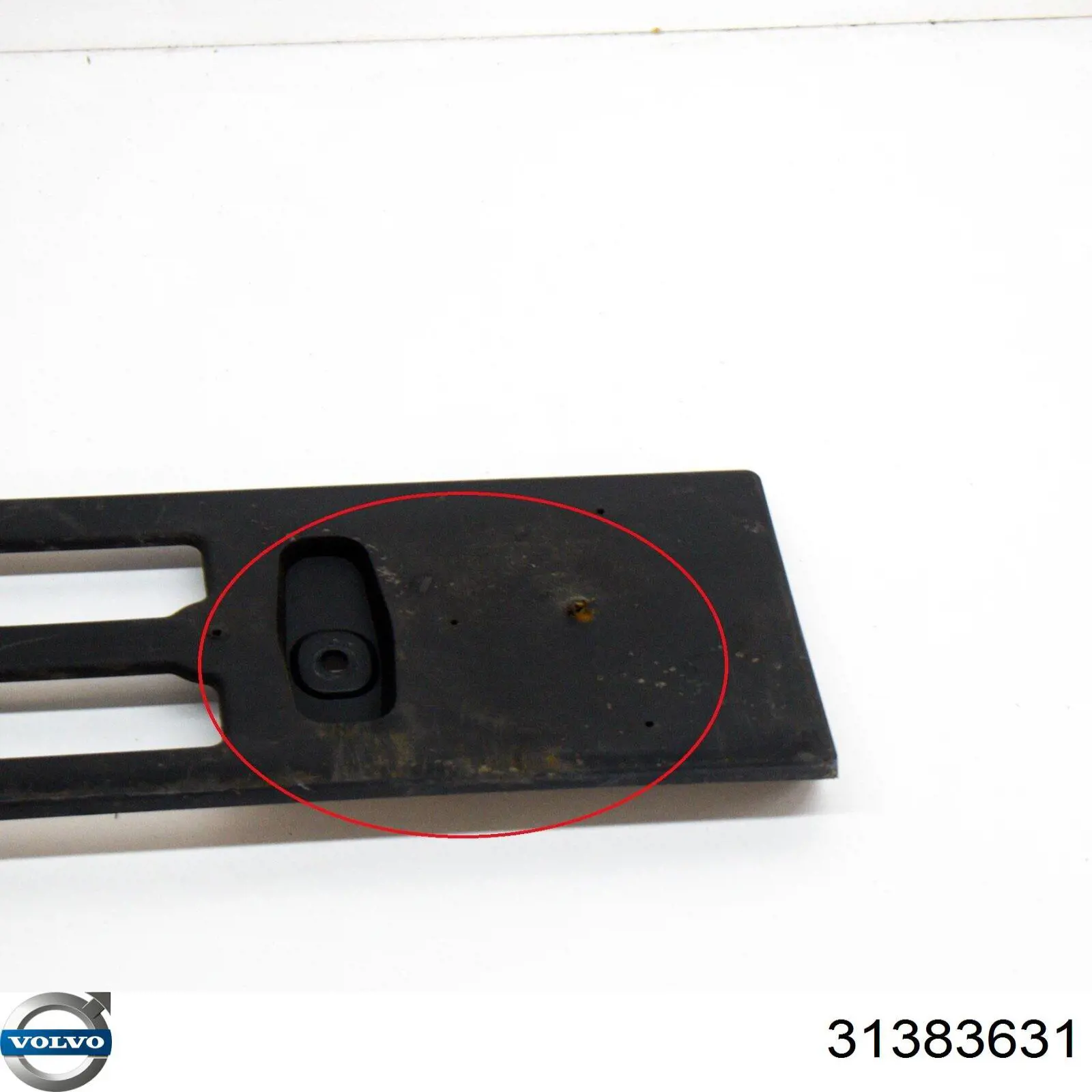 Кріплення переднього номера автомобіля Volvo 31383631 ціна, від 38.75 USD