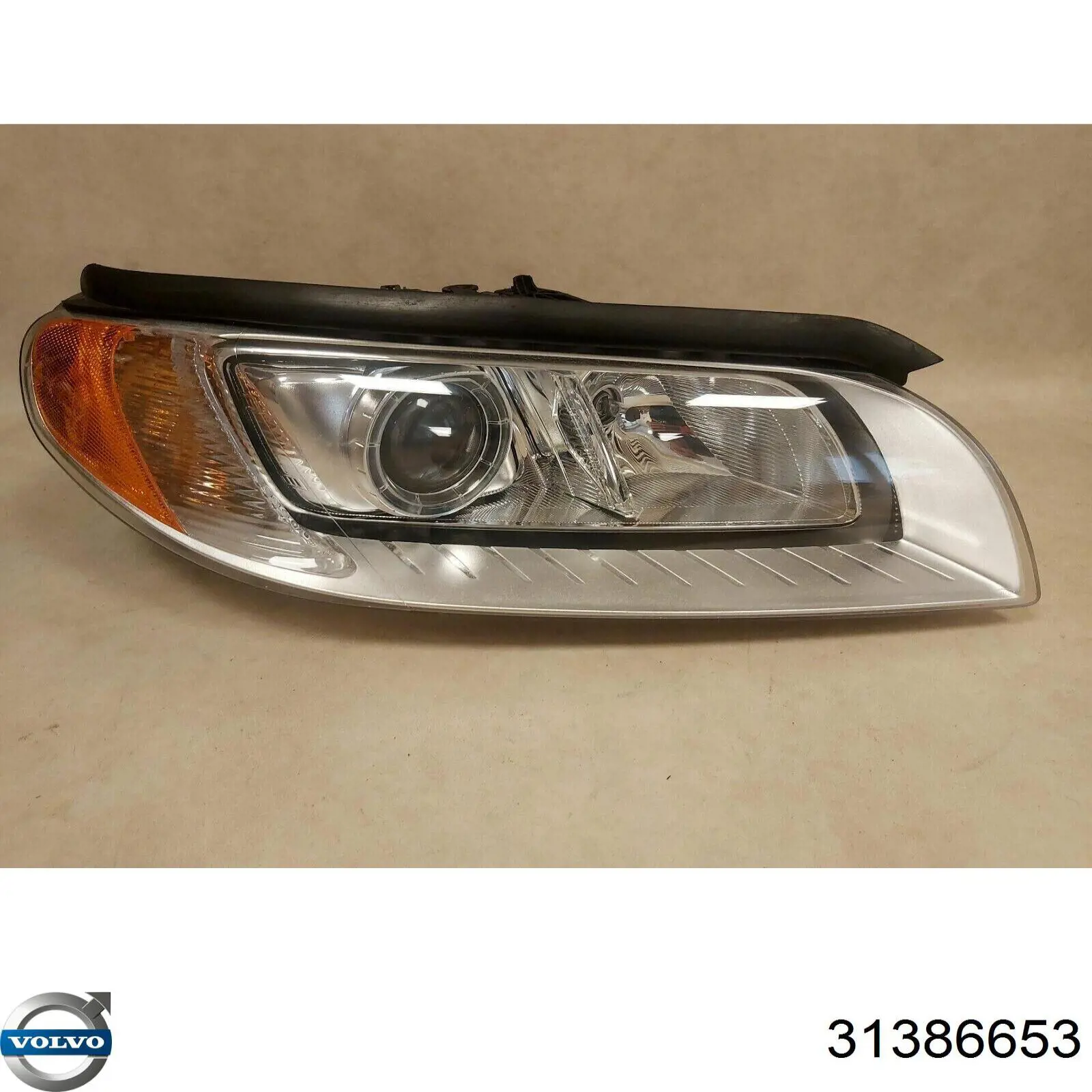 31386653 Volvo Фара ліва передня