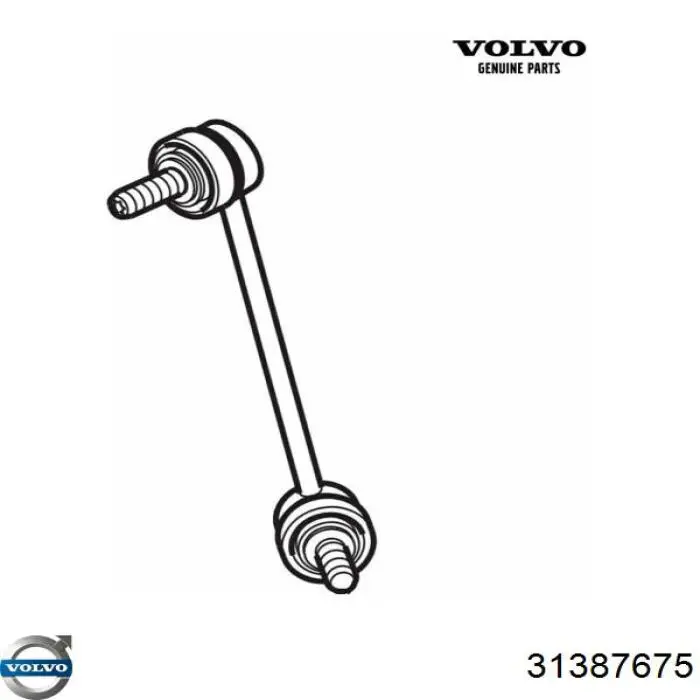 Стійка стабілізатора заднього, права Volvo XC90 (Вольво XC90)