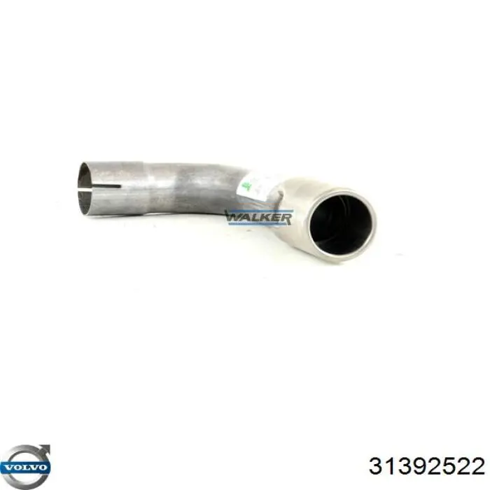 31392522 Volvo Глушник, задня частина