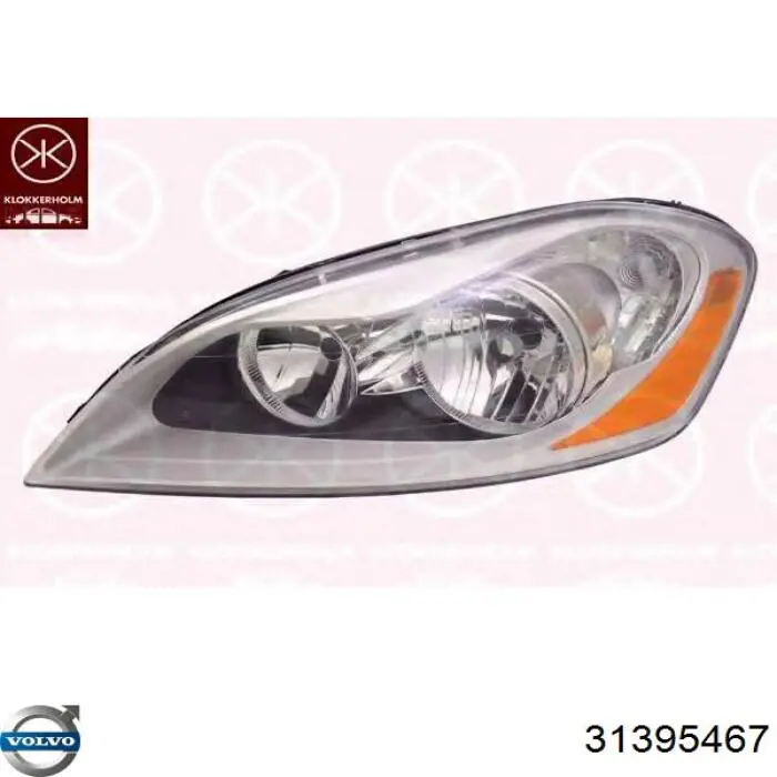 Фара права 31395467 Volvo