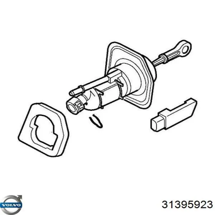 Купити 31395923 Volvo Лівий стоп