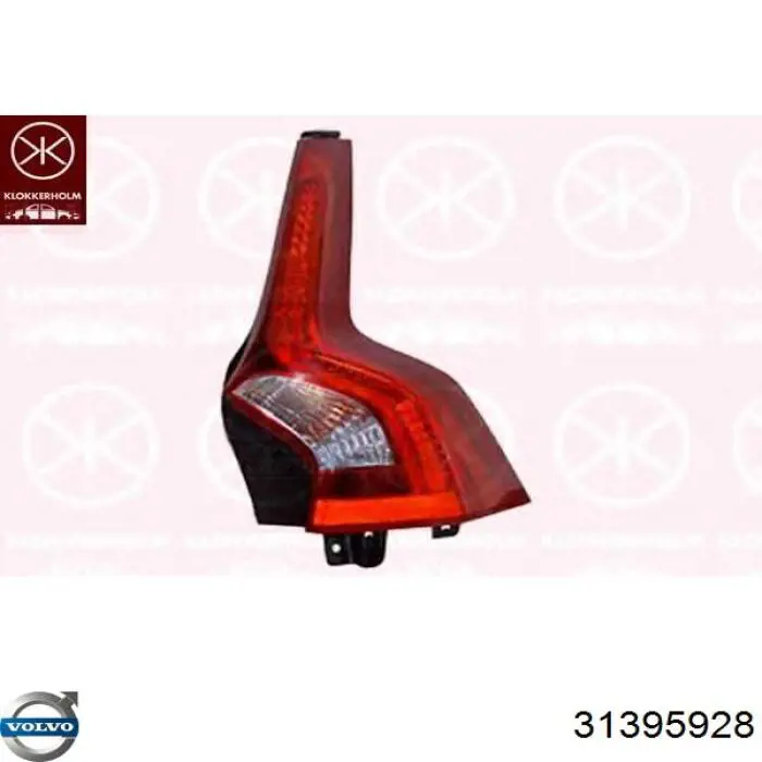 Лівий стоп 31395928 Volvo