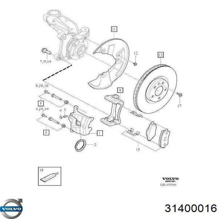 31400016 Volvo 