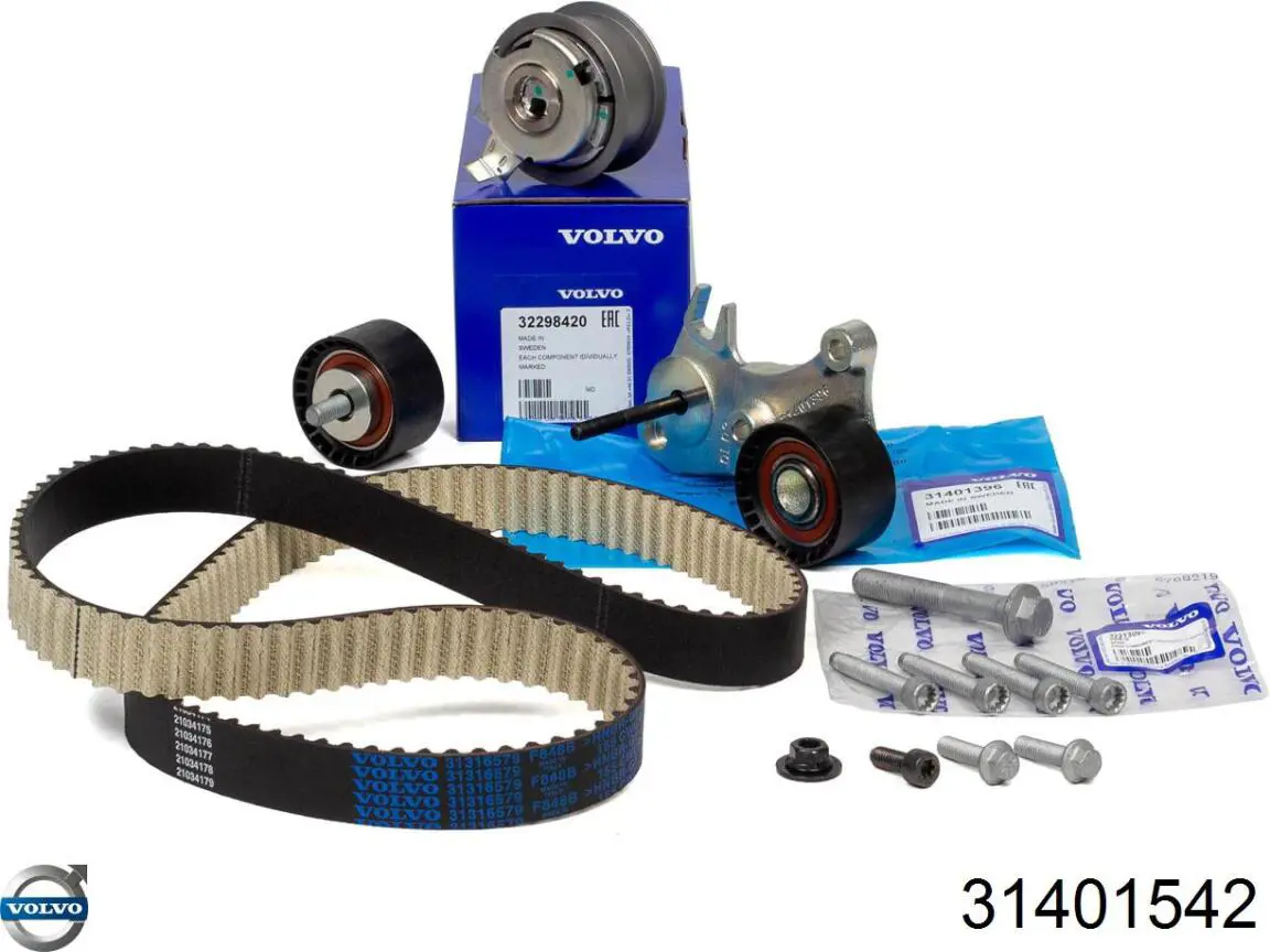 Комплект ГРМ 31401542 Volvo