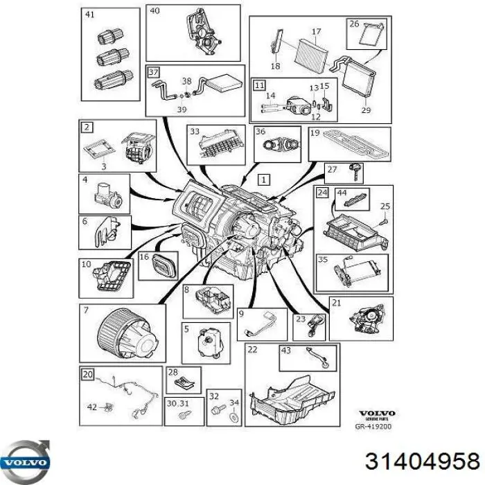 Купити 31404958 Volvo Фільтр салону вугільний