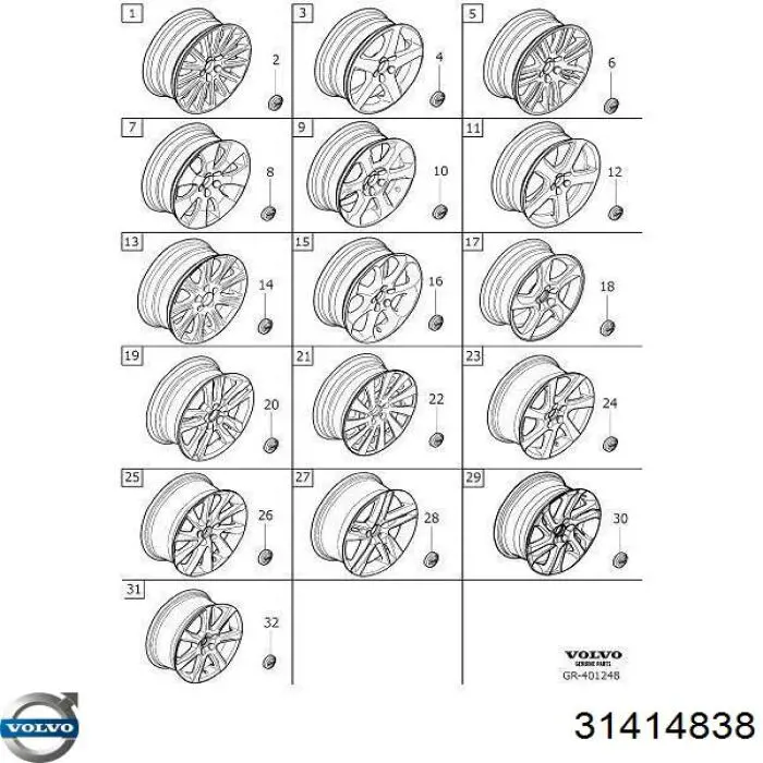 31414838 Volvo 