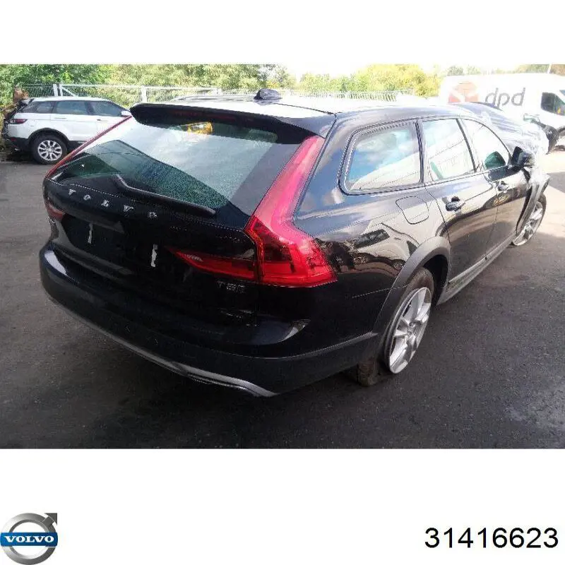 Решітка радіатора 31416623 Volvo