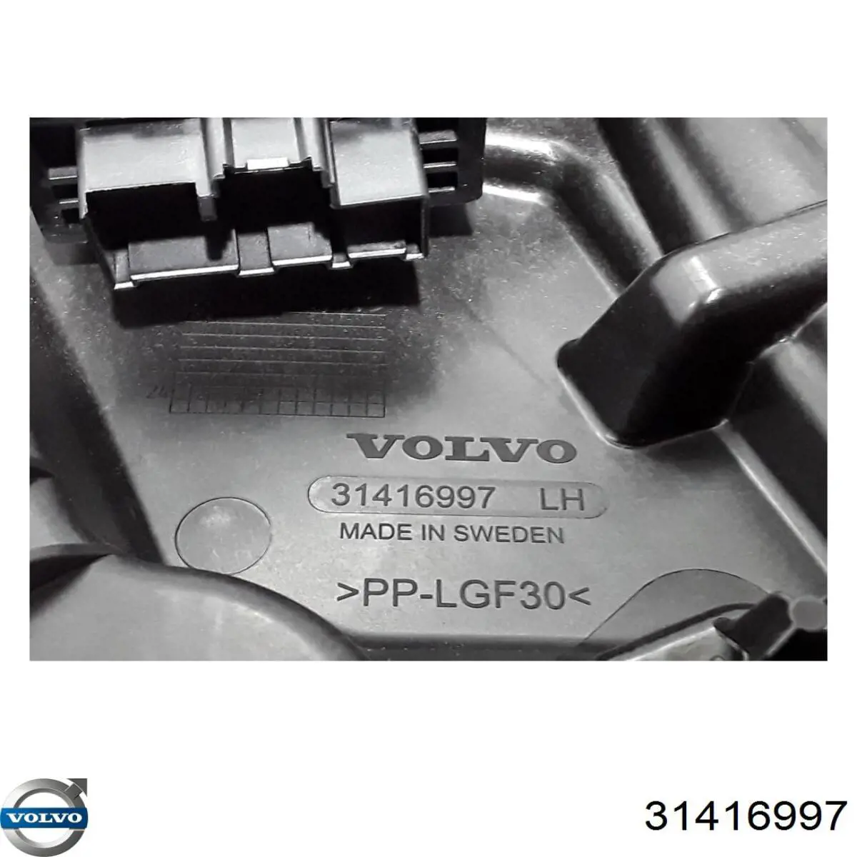 31416997 Volvo Склопідйомник задніх лівих дверей