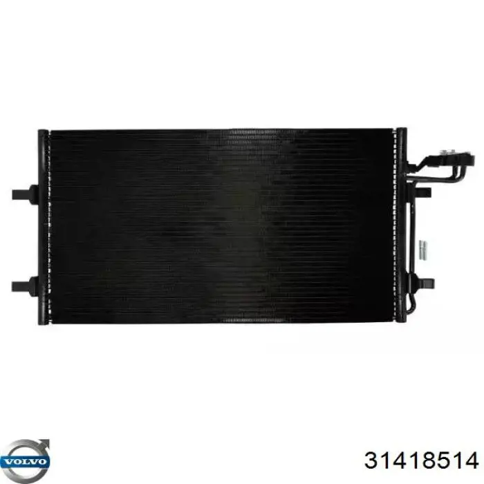 Купити 31418514 Volvo Радіатор системи охолодження кондиціонера