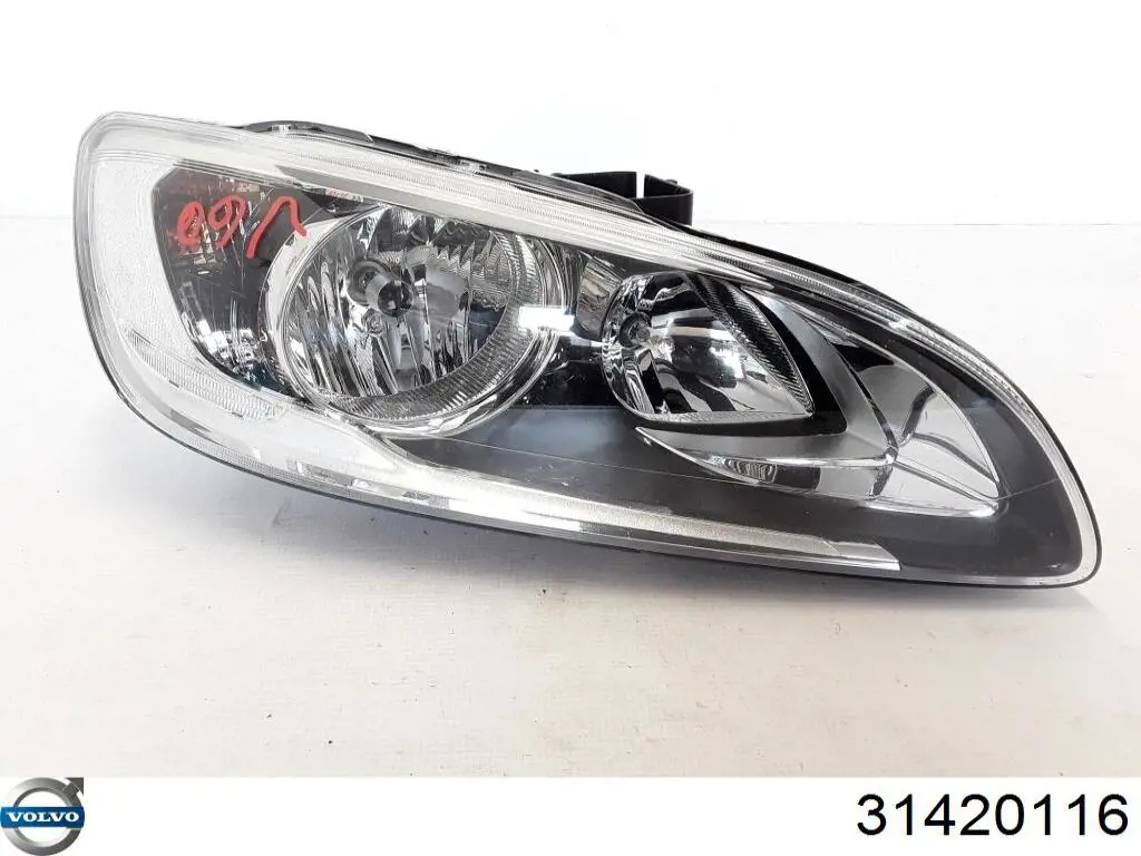 Фара правая Volvo 31420116 ціна, від 263.28 USD