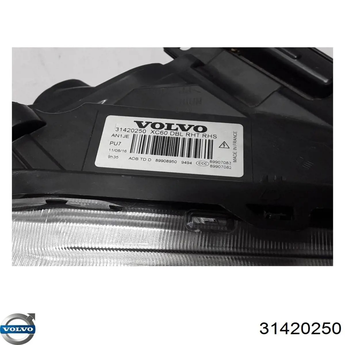 Фара передня права VALEO 450586