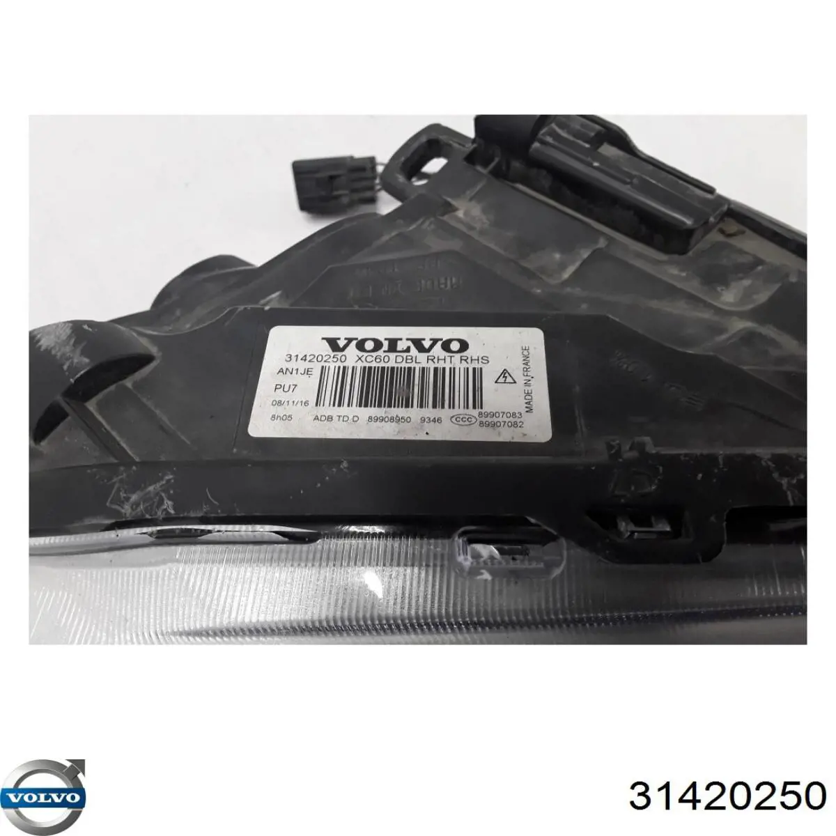 Купити 450586 VALEO Права блок фара